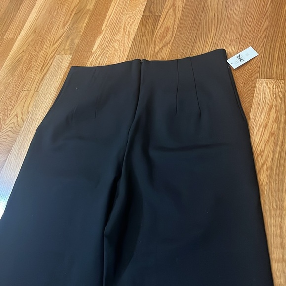 Anthropologie The Colette Cropped Wide-Leg Pants Rhinestone Ed Size 32 NWT - Picture 13 of 15